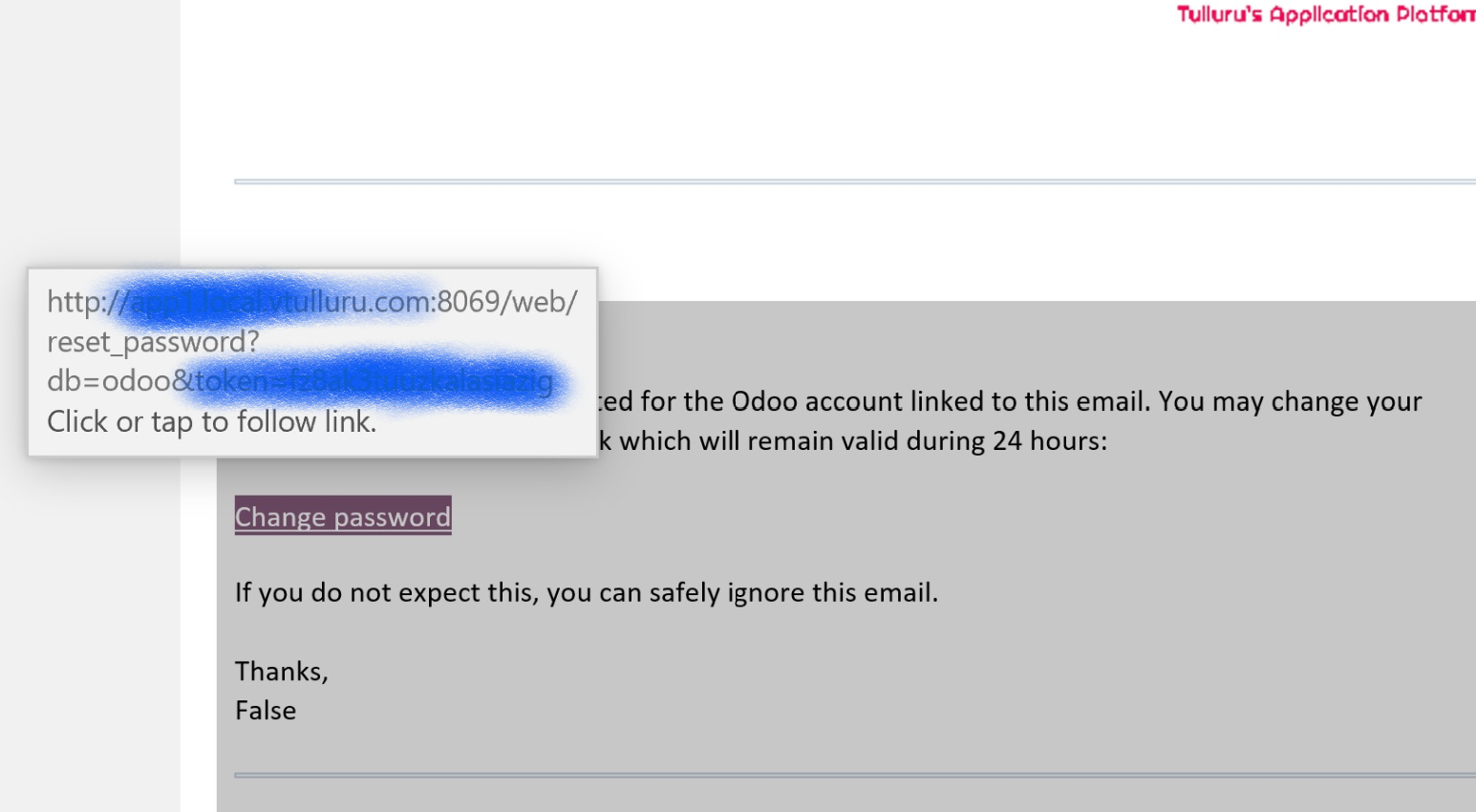 How to change the Domain alias in Odoo?